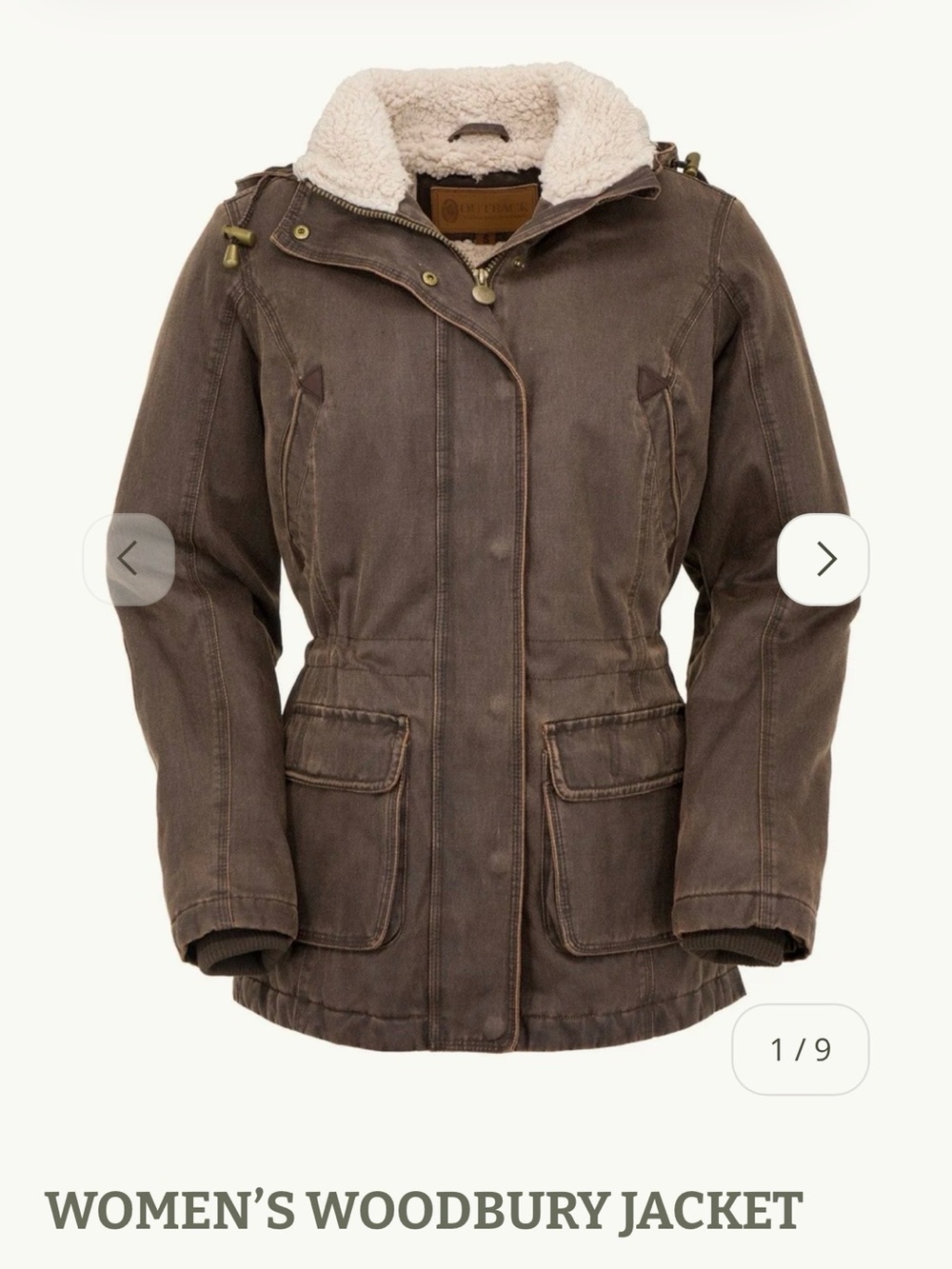 Women's Woodbury Jacket - Brown